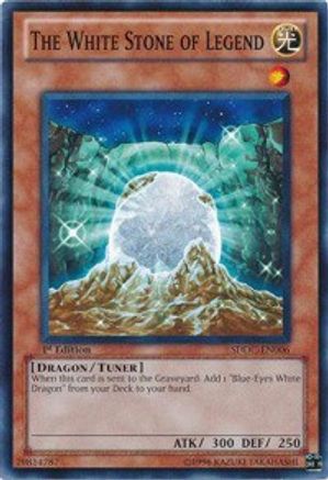 The White Stone of Legend (SDDC-EN006) - Structure Deck: Dragons Collide 1st Edition