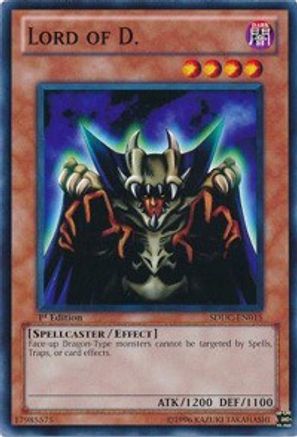 Lord of D. (SDDC-EN015) - Structure Deck: Dragons Collide 1st Edition