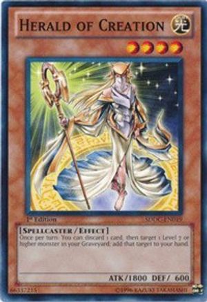 Herald of Creation (SDDC-EN019) - Structure Deck: Dragons Collide Unlimited