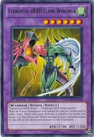 Elemental HERO Flame Wingman (RYMP-EN016) - Ra Yellow Mega Pack Unlimited