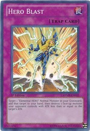 Hero Blast (RYMP-EN032) - Ra Yellow Mega Pack 1st Edition
