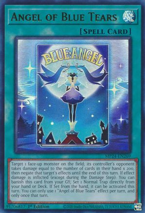 Angel of Blue Tears - MP24-EN269 - 25th Anniversary Tin: Dueling Mirrors 1st Edition
