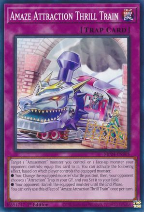 Amaze Attraction Thrill Train (MP24-EN305) - 25th Anniversary Tin: Dueling Mirrors 1st Edition