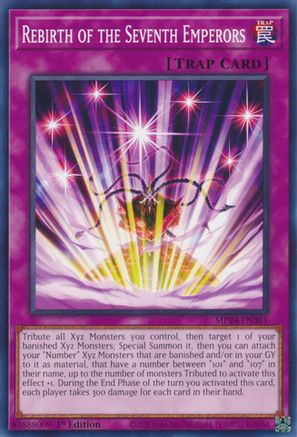 Rebirth of the Seventh Emperors (MP24-EN361) - 25th Anniversary Tin: Dueling Mirrors 1st Edition