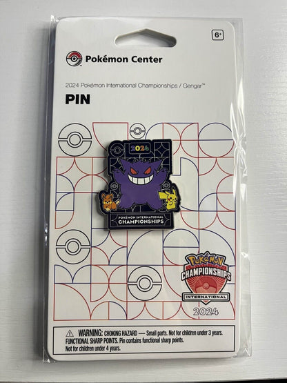 Pokemon NAIC 2024 Gengar Pin (W)