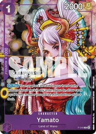 Yamato (CS 2024 Event Pack Finalist) (P-046) - One Piece Promotion Cards