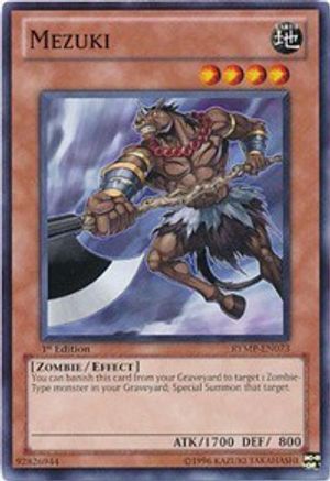 Mezuki (RYMP-EN073) - Ra Yellow Mega Pack Unlimited