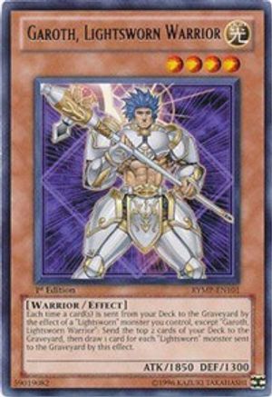 Garoth, Lightsworn Warrior (RYMP-EN101) - Ra Yellow Mega Pack 1st Edition