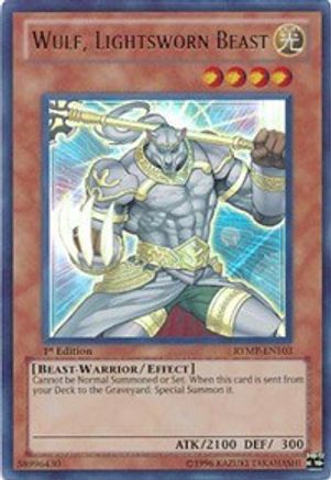 Wulf, Lightsworn Beast (RYMP-EN103) - Ra Yellow Mega Pack Unlimited