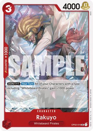 Rakuyo (OP02-019) - Starter Deck 15: RED Edward.Newgate