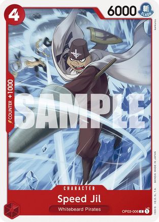 Speed Jil (OP03-006) - Starter Deck 15: RED Edward.Newgate