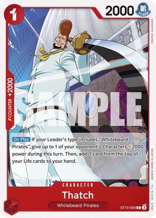 Thatch (ST15-004) - Starter Deck 15: RED Edward.Newgate