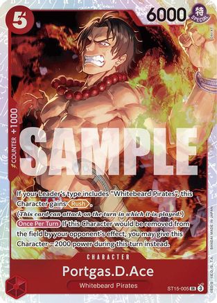 Portgas.D.Ace (ST15-005) - Starter Deck 15: RED Edward.Newgate Foil