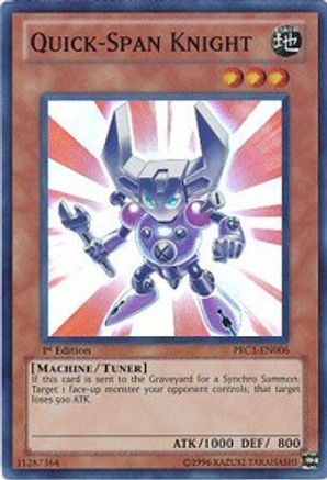 Quick-Span Knight (PRC1-EN006) - 2012 Premium Collection Tin 1st Edition