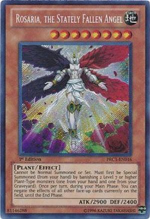 Rosaria, the Stately Fallen Angel (PRC1-EN016) - 2012 Premium Collection Tin 1st Edition