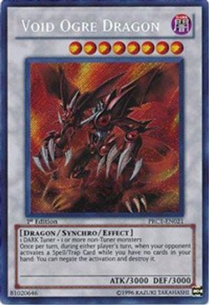 Void Ogre Dragon (PRC1-EN021) - 2012 Premium Collection Tin 1st Edition