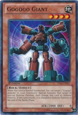 Gogogo Giant - YS12-EN007 - Starter Deck: Xyz Symphony 1st Edition