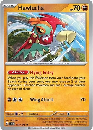 Hawlucha 118 - Deck Exclusives