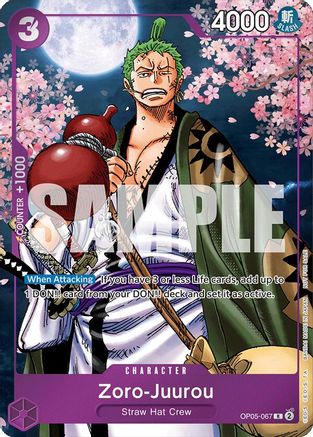 Zoro-Juurou (Event Pack Vol. 5) (OP05-067) - One Piece Promotion Cards Foil