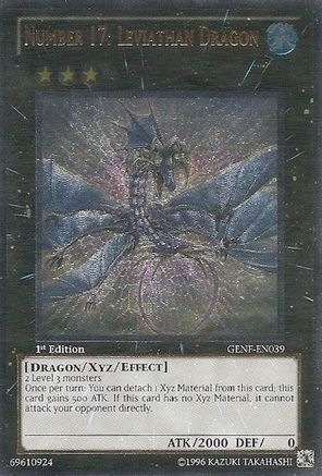 Number 17: Leviathan Dragon (UTR) (GENF-EN039) - Generation Force 1st Edition