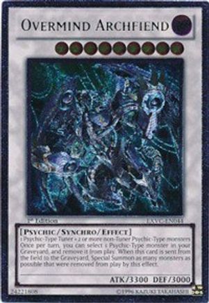 Overmind Archfiend (UTR) (EXVC-EN044) - Extreme Victory Unlimited