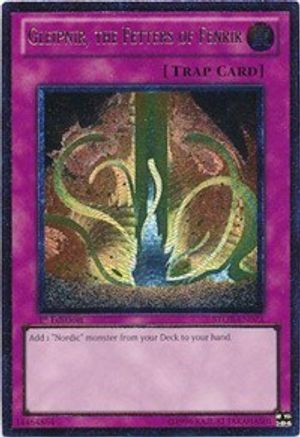 Gleipnir, the Fetters of Fenrir (UTR) (STOR-EN073) - Storm of Ragnarok Unlimited