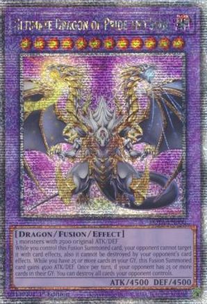 Ultimate Dragon of Pride and Soul (ROTA-EN000) - Rage of the Abyss 1st Edition