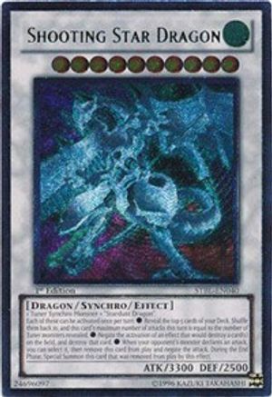 Shooting Star Dragon (UTR) (STBL-EN040) - Starstrike Blast 1st Edition