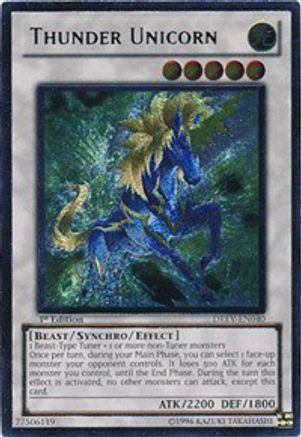 Thunder Unicorn (UTR) (DREV-EN040) - Duelist Revolution 1st Edition