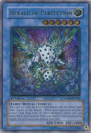 Herald of Perfection (UTR) (TSHD-EN039) - The Shining Darkness 1st Edition