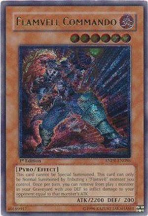 Flamvell Commando (UTR) (ANPR-EN086) - Ancient Prophecy 1st Edition