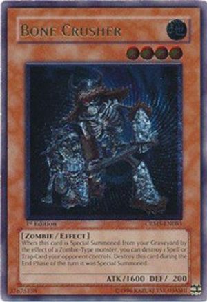 Bone Crusher (UTR) (CRMS-EN083) - Crimson Crisis 1st Edition