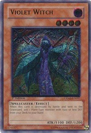 Violet Witch (UTR) (CRMS-EN097) - Crimson Crisis 1st Edition