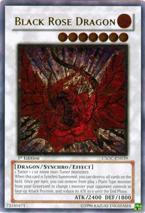 Black Rose Dragon (UTR) - CSOC-EN039 - Crossroads of Chaos Unlimited