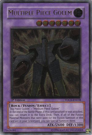 Multiple Piece Golem (UTR) (TDGS-EN038) - The Duelist Genesis Unlimited