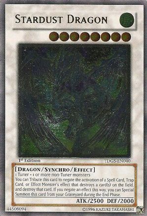 Stardust Dragon (UTR) (TDGS-EN040) - The Duelist Genesis 1st Edition