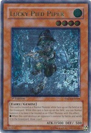 Lucky Pied Piper (UTR) (TAEV-EN021) - Tactical Evolution 1st Edition