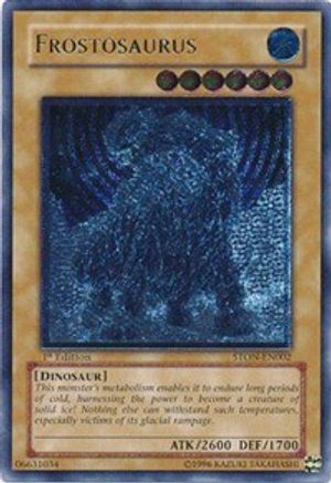 Frostosaurus (UTR) (STON-EN002) - Strike of Neos 1st Edition