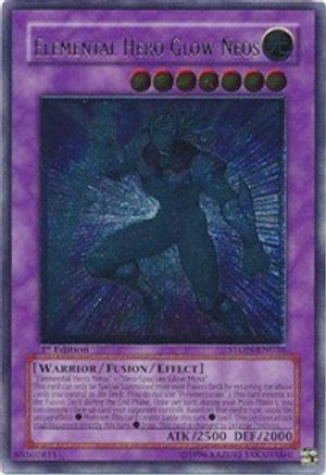 Elemental Hero Glow Neos (UTR) (STON-EN036) - Strike of Neos Unlimited