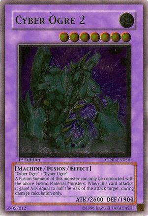 Cyber Ogre 2 (UTR) (CDIP-EN036) - Cyberdark Impact 1st Edition