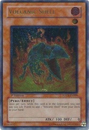 Volcanic Shell (UTR) (FOTB-EN009) - Force of the Breaker Unlimited