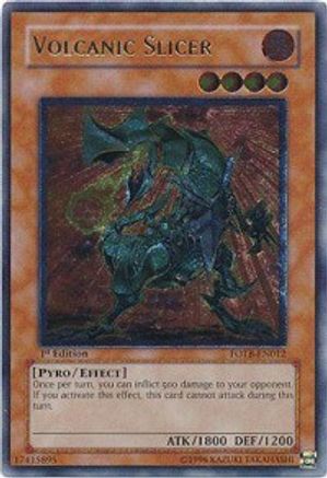 Volcanic Slicer (UTR) (FOTB-EN012) - Force of the Breaker 1st Edition