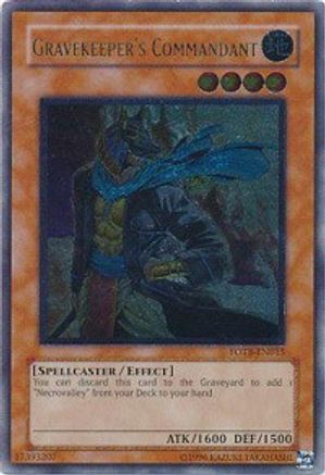 Gravekeeper's Commandant (UTR) (FOTB-EN015) - Force of the Breaker 1st Edition