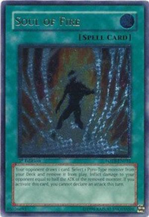 Soul of Fire (UTR) (FOTB-EN031) - Force of the Breaker 1st Edition