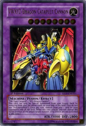 VWXYZ-Dragon Catapult Cannon (UTR) (EEN-EN031) - Elemental Energy 1st Edition