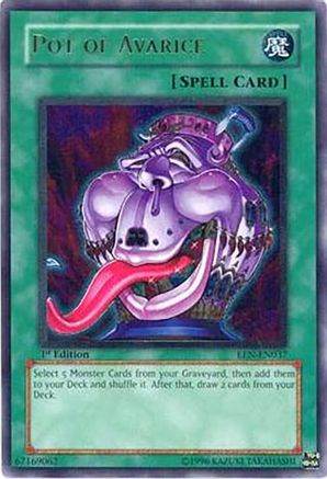 Pot of Avarice (UTR) - EEN-EN037 - Elemental Energy 1st Edition