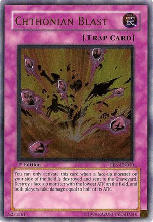 Chthonian Blast (UTR) (EEN-EN050) - Elemental Energy Unlimited