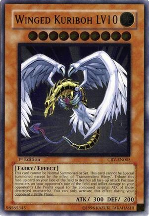 Winged Kuriboh LV10 (UTR) (CRV-EN005) - Cybernetic Revolution 1st Edition