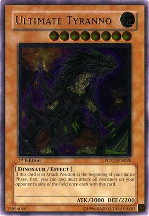 Ultimate Tyranno (UTR) (POTD-EN020) - Power of the Duelist 1st Edition