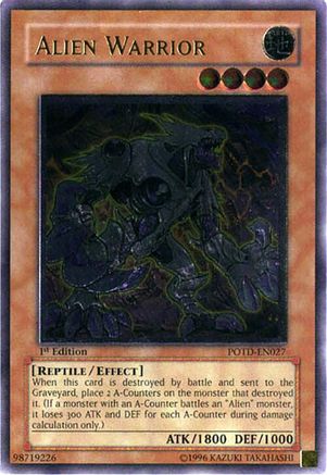 Alien Warrior (UTR) - POTD-EN027 - Power of the Duelist Unlimited